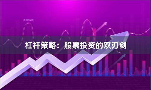 杠杆策略：股票投资的双刃剑